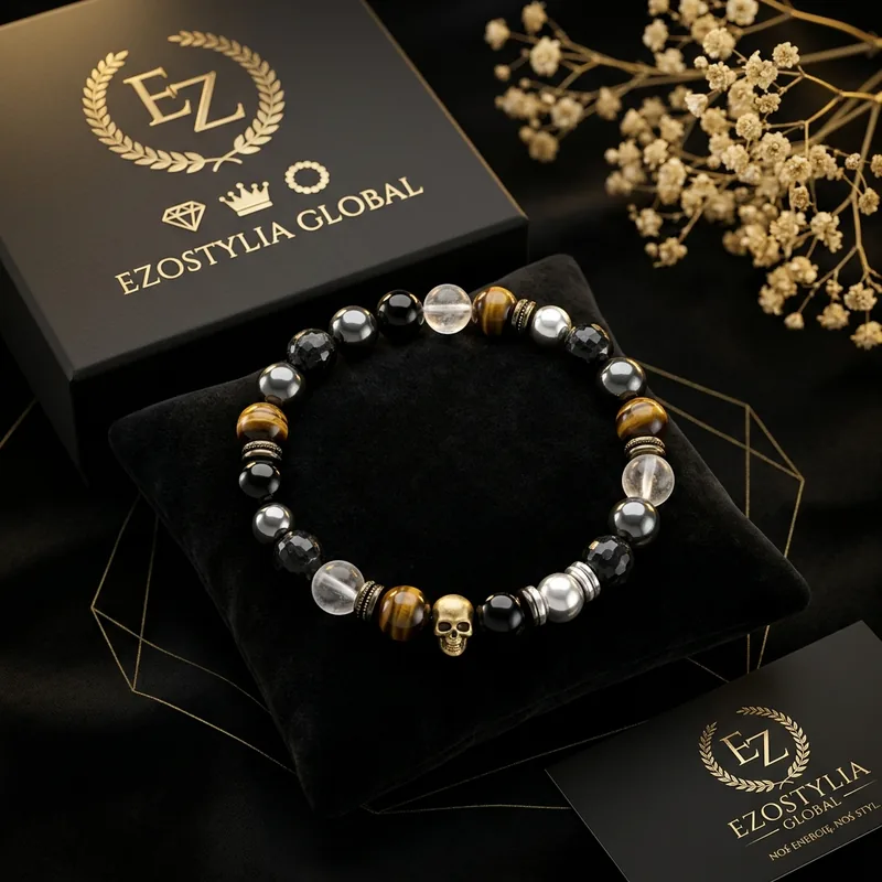Bransoletka Black Onyx Luxe · Siła