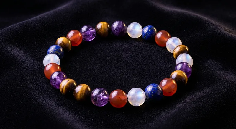 Bransoletka Boho India · Mantra
