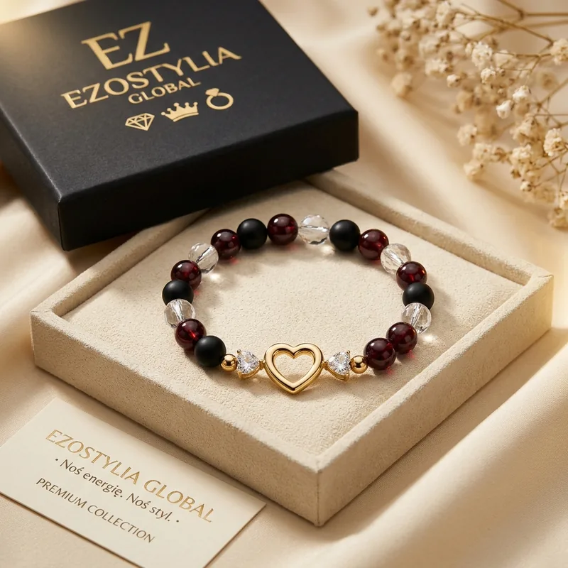 Bransoletka Ruby Passion · Płomień Serca