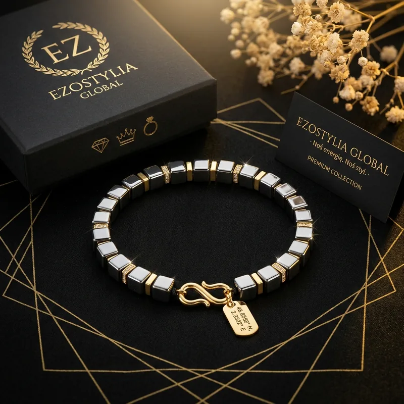 Bransoletka Hematite Cube · Stalowa Wola