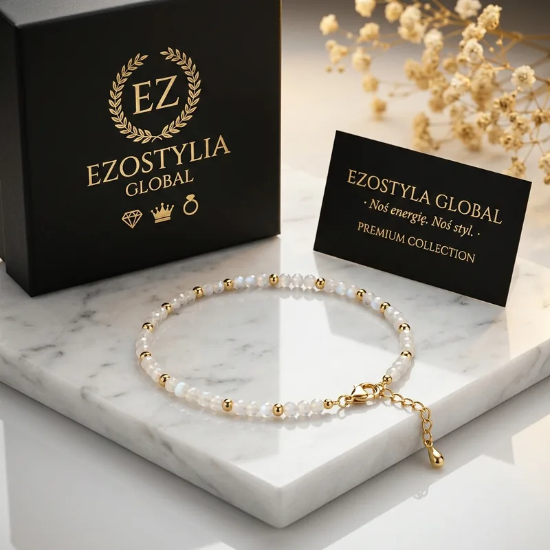 Bransoletka Thin Moonstone · Cykl Kobiecości