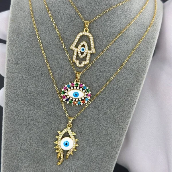 Naszyjnik Eden · evil eye Necklace