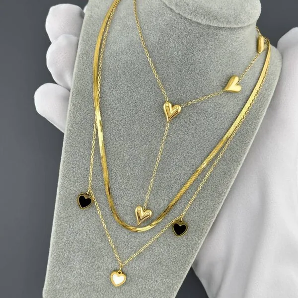Naszyjnik Athena · Hearts Necklace