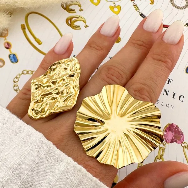 Pierścionek Liana · Leaf Ring