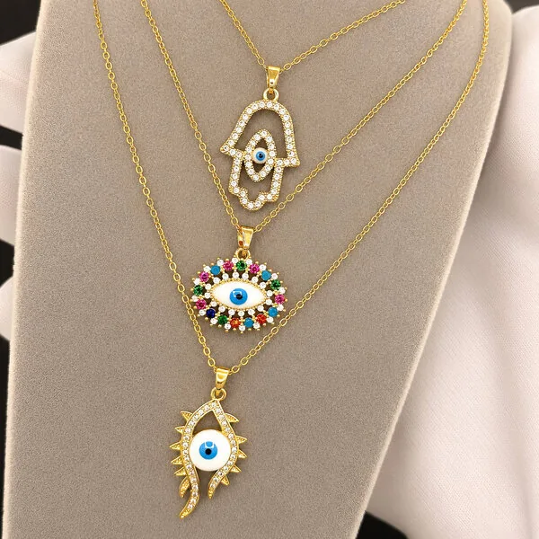 Naszyjnik Amalfi · Evil Eye Necklace