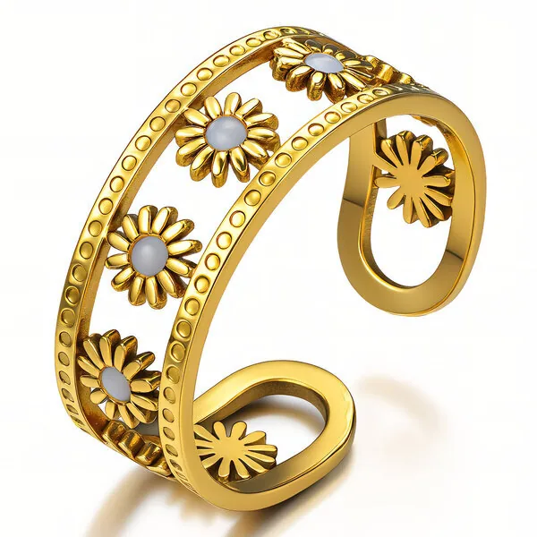 Pierścionek Cassis · Flower Meadow Ring