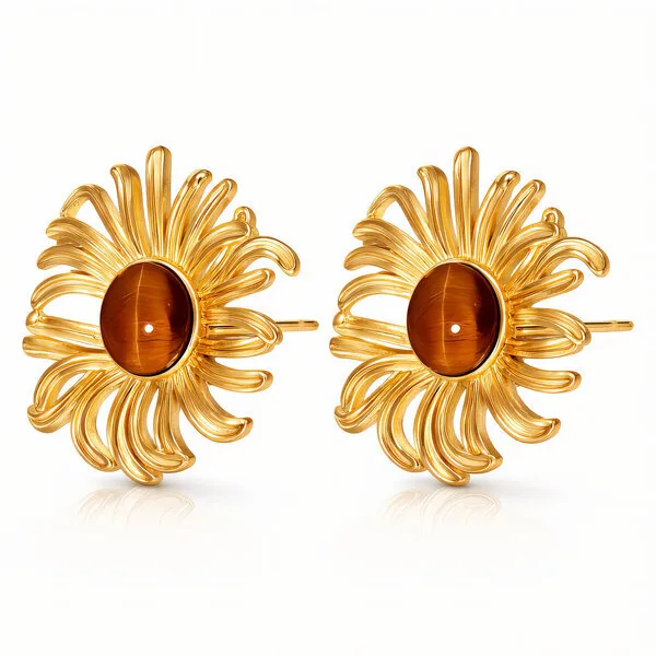 Kolczyki Cannes · Flowers Earrings