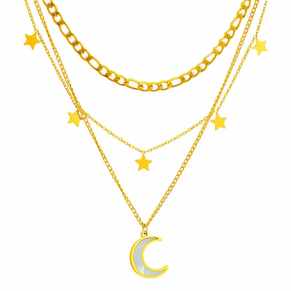 Naszyjnik Sienna · Crescent And Star Necklace