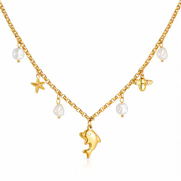 Naszyjnik Mireille · Dolphin Necklace