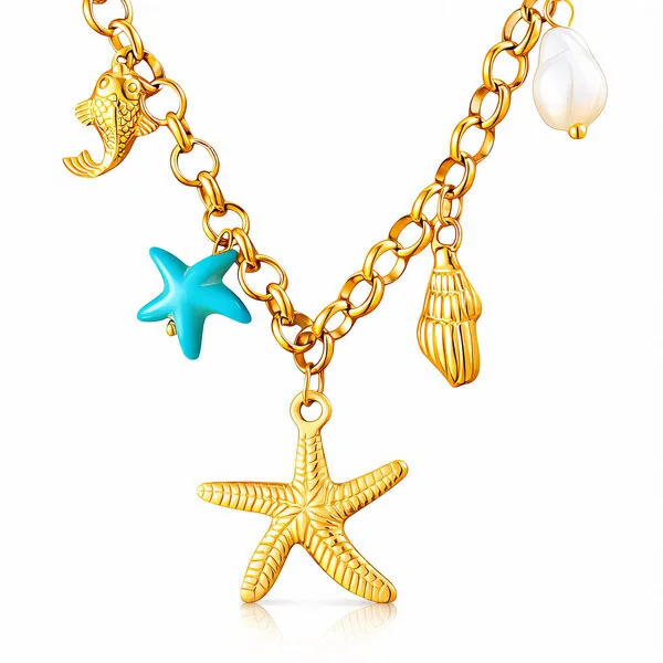 Naszyjnik Juno · Starfishes Necklace