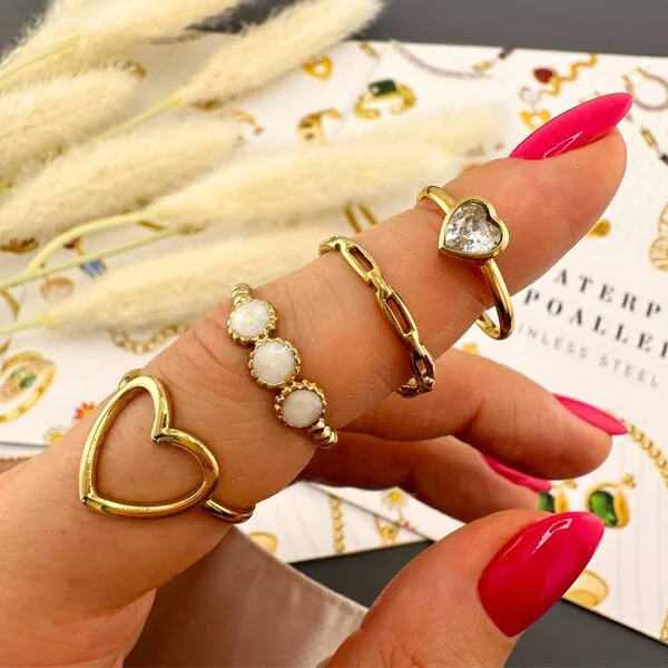Pierścionek Evora · Heart Ring